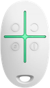 AJAX SpaceControl Control remoto de 4 botones color blanco