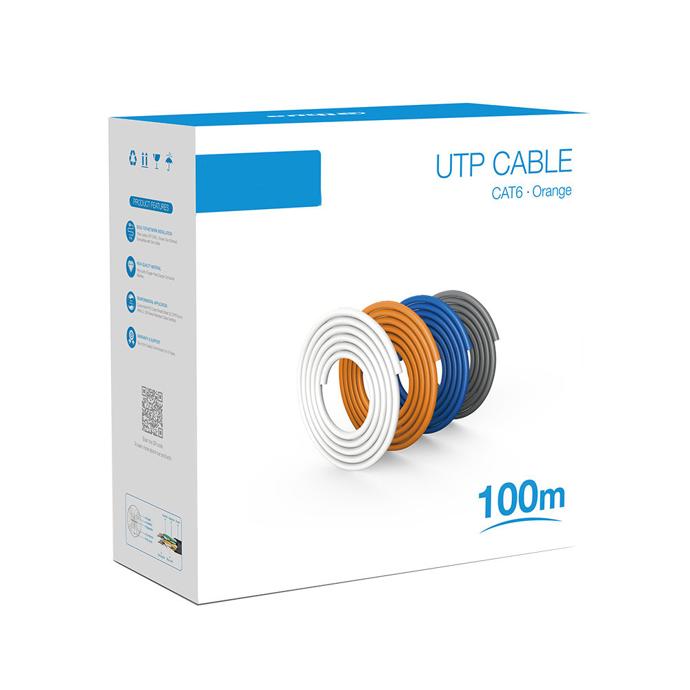 Caja de cable Dahua UTP CAT6 de 100 mts