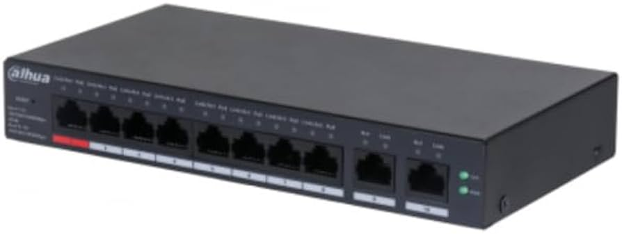 Switch PoE de 8 Puertos Administrable