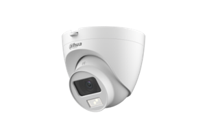 Domo HDCVI 2MP 25 Mts Smart Dual Light IR con micrófono IP67 Super Adapt