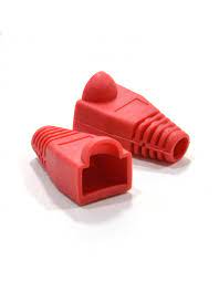 BOTA PARA CONECTOR RJ-45, *ROJO*