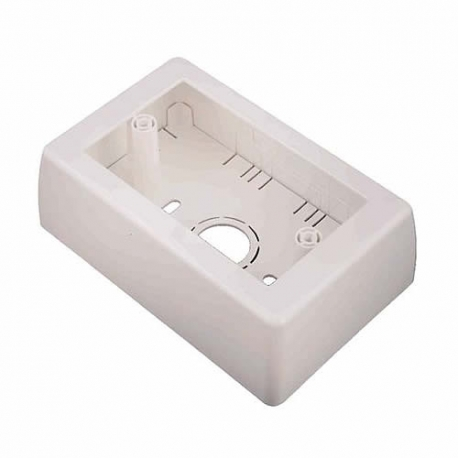 [DEX017] DEXSON DXN5011S CAJA RECTANGULAR SOBREPONER SIN TUERCA  DE 40MM