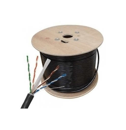 [SWCAT5EMESSENGER] Bobina de cable *Exterior con Guía CAT5E* (305mts), SpryWire